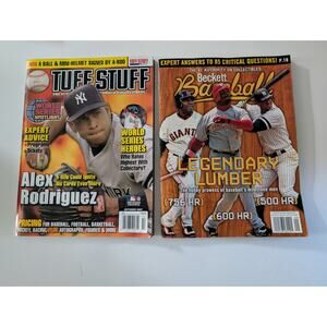 Beckett Baseball Sept 2007 #270 & Tuff Stuff Oct 2007 Price Guide Lot